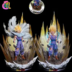 GK DBZ Super Saiyan 41CM PVC Goku Anime Figures Modèles Jouets Collection Cadeaux Dragun Balls