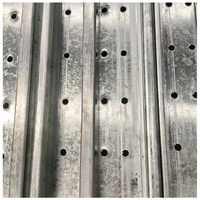 Pour les projets de construction, plancher en acier composite léger haute résistance, galvanisé, sans ciment, plaque de plancher préfabriquée