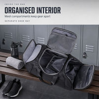 Sac de voyage pour homme, sac de sport, sac de week-end, sac de nuit, sac de gym, sac de transport, sac à main avec bandoulière, grande capacité, portable
