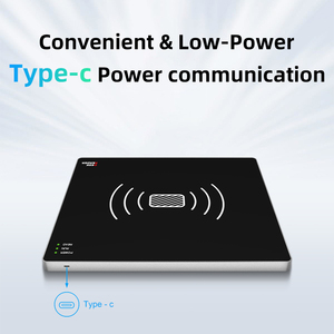 Настольный RFID-считыватель CHAFON CF603 с USB-интерфейсом, 860-960 МГц UHF, из алюминиевого сплава, 100 меток/сек, для управления библиотеками - Product Image 4