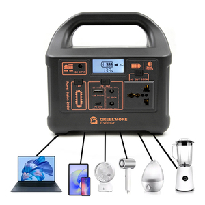 Fuente de Energía de Respaldo de 200W, Estación de Energía Solar Portátil, Mini Generador con Salida AC/DC, Luz LED para Camping y Emergencias - Product Image 6
