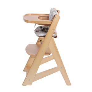 <span class=keywords><strong>Silla</strong></span> Alta <span class=keywords><strong>de</strong></span> <span class=keywords><strong>Madera</strong></span> para Bebés Inweto, Diseño Clásico Kensington, Segura para <span class=keywords><strong>Comer</strong></span> y Jugar, con Bandeja Grande para Alimentos, Natural - Product Image 2