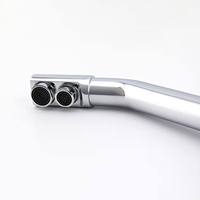 Robinet de cuisine en laiton chromé avec mitigeur de cuisine pour ligne d'alimentation en eau pure