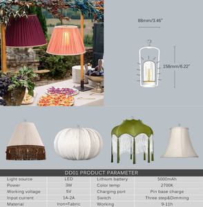 Tiffany verde personalizzato interno/esterno festa di natale <span class=keywords><strong>lampadario</strong></span> <span class=keywords><strong>paralume</strong></span> con frangia per fattoria casa ristorante luci a sospensione - Product Image 5