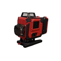 Niveau laser populaire 4D 16 lignes, mini niveau laser 360° autonivelant, croix verticale et horizontale, avec batterie au lithium