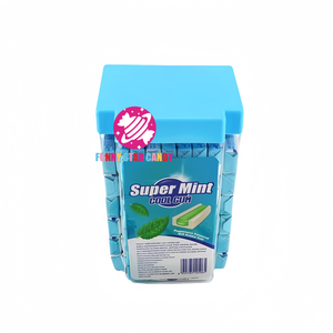 Atacado Sweet Cool Bubble Gum Doces Halal Fresh Breath Super <span class=keywords><strong>Mint</strong></span> Sabor Jam Soft Chewing Gum - Product Image 6