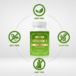 <span class=keywords><strong>Capsule</strong></span> di Vitamina <span class=keywords><strong>E</strong></span> 1000UI Organiche Halal Antiossidanti per la Salute Cellulare, Produzione <span class=keywords><strong>e</strong></span> Vendita all'Ingrosso dalla Fabbrica Rosebest in Cina - Product Image 4