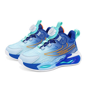 أحذية رياضية للأولاد من Cema صنع في الصين، مناسبة لطلاب المدارس وتدريبات الشتاء، أحذية كرة سلة بأزرار دوارة، أحذية رياضية للأطفال - Product Image 1