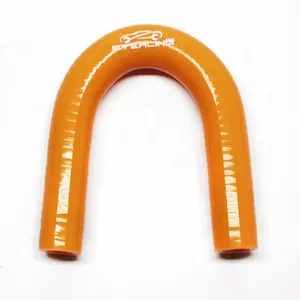 Heat Resistant Silicone Hose High Quality Truck Engine 180 Degree Silicone Rubber Hose