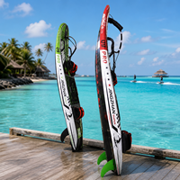 Planche de surf électrique 15KW 72V 65KMH en fibre de carbone, jet surfboard, autonomie de 60 minutes pour adultes, pour la plage, l'été, les loisirs aquatiques