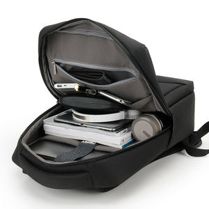 Sacs à ordinateur portables pour hommes, élégants et personnalisés, de qualité, imperméables, à double bandoulière, avec fonction USB, fermeture, doublure en polyester, national, externe - Product Image 4