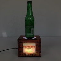 Présentoir Lumineux LED pour Bouteilles – Base Économique en Énergie pour Publicité Intérieure Promotionnelle