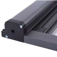 Kit d'accessoires en alliage d'aluminium et plastique pour moustiquaire plissée de précision, durable, anti-insectes, anti-mouches, anti-moustiques pour fenêtre