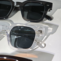 Montures de lunettes de soleil en acétate de mode à vente chaude