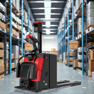 Carretilla elevadora <span class=keywords><strong>AGV</strong></span> no tripulada para logística de almacén estrecho caja de Robot de vehículos guiados automatizados - Product Image 2