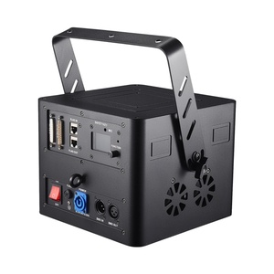 Éclairage de scène pour mariage romantique, lumière laser <span class=keywords><strong>DJ</strong></span> RVB 5W pleine couleur, contrôle DMX512, CRI 90 élevé, éclairage de scène circulaire et linéaire - Product Image 2