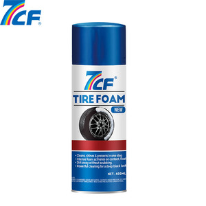 7CF nouveau produit d'entretien des pneus de voiture vente en gros produits automobiles nettoyeur de mousse de pneus - Product Image 2