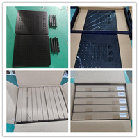 Support d'écran ergonomique réglable en 3 hauteurs, antidérapant, en métal maillé, pour ordinateur de bureau, organisateur pour le bureau