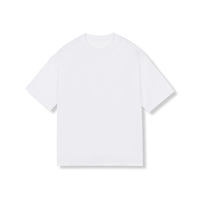 T-shirt Homme Oversize Personnalisé de Haute Qualité en Coton 100% Vierge, T-shirt Imprimé Vintage en Coton Biologique, T-shirt en Gros