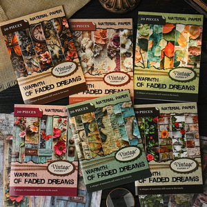 20 tờ mỗi gói vật liệu giấy Giấc Mơ Cũ Còn lại loạt Cẩm Nang cổ điển vật liệu trang trí ủng hộ - Product Image 2