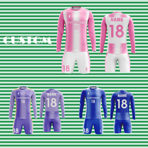 Conjunto de Uniforme de Fútbol Personalizado Vintage Negro y Amarillo de Manga Larga, Camiseta de <span class=keywords><strong>Portero</strong></span> para Equipos - Product Image 2