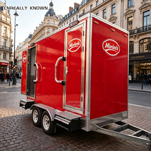 Durable Luxury Mobile Restroom Fully Equipped DOT VIN Portable Event Toilet <b>Trailer</b> - Product Image 5