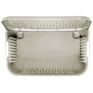 Arianna Angora <b>Laundry</b> <b>Bin</b> <b>with</b> <b>Lid</b> 58x38x33h Elegant Storage Solution - Product Image 5