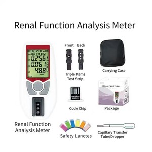 3 trong 1 creatinine/Uric Acid/urê thận chức năng đa chức năng xách tay tự động thận chức năng màn hình - Product Image 6