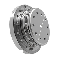 Système de serrage à point zéro à montage sur bride, dispositif de positionnement à point zéro pour le maintien des pièces sur centre d'usinage CNC 5 axes