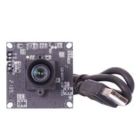 Módulo de cámara de visión artificial industrial USB para Android PCBA, 4K IMX577, 38 mm, 8 mm, 45 grados, sin distorsión