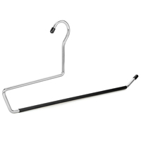 Cintre extra long LINDON de 49 cm à extrémités ouvertes pour linge d'hôtel, serviettes de spa, châles et draps, couvertures