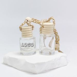 Empty <b>5ml</b> 8ml 10ml Glass Car Air Freshener <b>Perfume</b> <b>Bottle</b> Car Diffuser <b>Bottle</b> - Product Image 1
