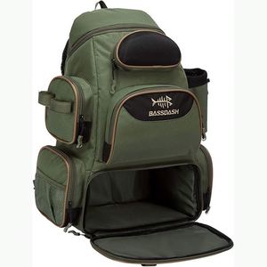 Sac à dos de pêche avec porte-cannes, échantillon gratuit, en tissu Oxford 900D résistant à l'eau, grand sac de rangement pour matériel de pêche - Product Image 1