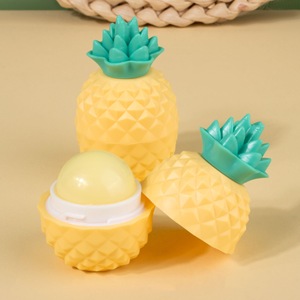 Etiqueta privada Bálsamo labial Logo Fruta personalizada Orgánico Natural Vegano Aligeramiento Reparación Hidratante Piña <span class=keywords><strong>Chapstick</strong></span> - Product Image 1