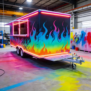 Camión de Comida Móvil con Cafetería, Perritos Calientes, Paletas Heladas y Carrito de Helados para Venta al por Menor en Tiendas de Comida, Industrias de Venta al por Menor de Papas Fritas y Dulces - Product Image 5