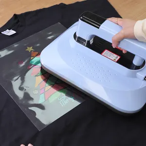 BestSub Craft Heiß presse Sublimation maschine Heiß press maschine für T-Shirt Mini Manuelle Heiß presse Hand gehalten