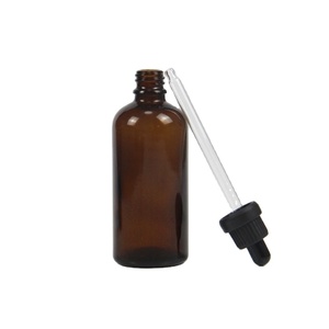 Custom 1oz 10ml 30ml 50ml 100ml Luxury clear Oil Glass Round Cosmetic <b>Dropper</b> <b>Bottle</b> 2 oz 60ml - Product Image 3