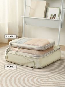 Juego de 7 Bolsas de Almacenamiento para Viaje, Cubos de Compresión para Empacar, Organizador de Equipaje, Cubos de Empaque para Viajar - Product Image 5