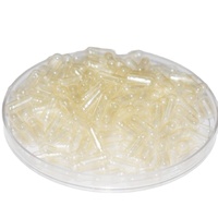 Capsule vide végétale HPMC blanche claire Taille 00 et 0 Capsules végétariennes pour suppléments