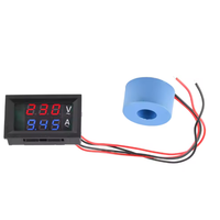 AC 50-500V Digital LCD Voltmeter Ammeter 10A 50A 100A Detektor Penguji Meter Arus Tegangan Tujuan Umum Berkualitas Tinggi