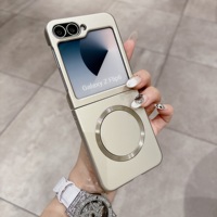 Coque antichoc magnétique tendance en TPU+PC électroplaqué, compatible avec la charge sans fil, anti-rayures, protection intégrale pour téléphones Android (vente en gros)