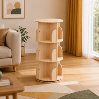 Fauteuil de détente pivotant au design italien moderne pour salon, canapé simple doux et durable avec étagère à livres