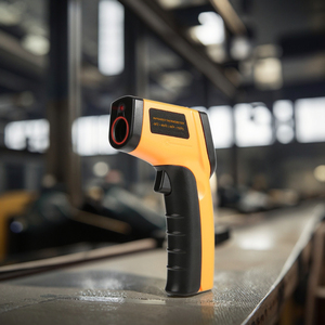 Handheld Yellow Infrarot-Thermometer pistole OEM Home Industrial Use -50C-550/600C Berührungs loser digitaler Laser temperatur <span class=keywords><strong>sensor</strong></span> - Product Image 6