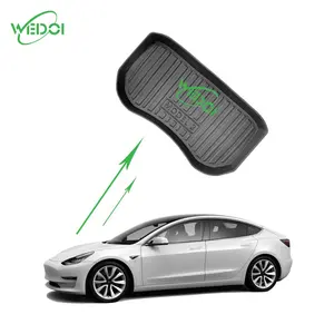 2020 yeni Frunk Mat Tesla modeli 3 tüm hava su geçirmez Frunk halı 3D ön gömlekleri araba aksesuarları