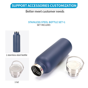 Bình giữ nhiệt thể thao, thép không gỉ, chân không, hai lớp, dung tích 350ml/500ml/750ml/1000ml, phủ sơn tĩnh điện - Product Image 3