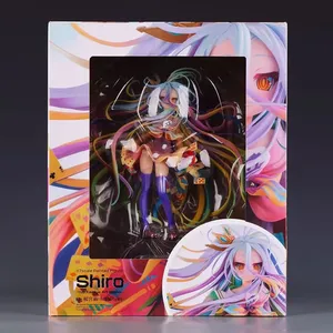 ฟิกเกอร์อนิเมะขนาด 28 ซม. ของเล่นสะสม โมเดล PVC ตัวละครชิโร่ จากเรื่อง No Game No Life งานศิลปะจากมังงะ - Product Image 2