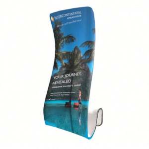 Toile de fond bannière tissu tension extensible nouveautés exposition promotion des ventes présentoir - Product Image 5