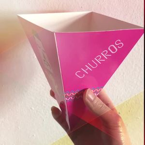 <span class=keywords><strong>Churros</strong></span> Holder Tray Sanck Container Cajas <span class=keywords><strong>Para</strong></span> Pape Cone <span class=keywords><strong>Churros</strong></span> Box Embalaje de alimentos <span class=keywords><strong>para</strong></span> <span class=keywords><strong>Churros</strong></span> - Product Image 2