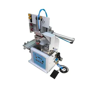 Máquinas de impressora almofadas do preço barato 1 cor pequena máquina de impressão da almofada da mesa da china