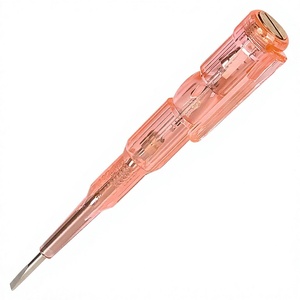 Mini Voltímetro con Doble LED, Probador de Voltaje CA de 5000V, Aislamiento Monofásico, con Clip de Pluma, Portátil, para Detección de Cable Neutro y Fase - Product Image 1